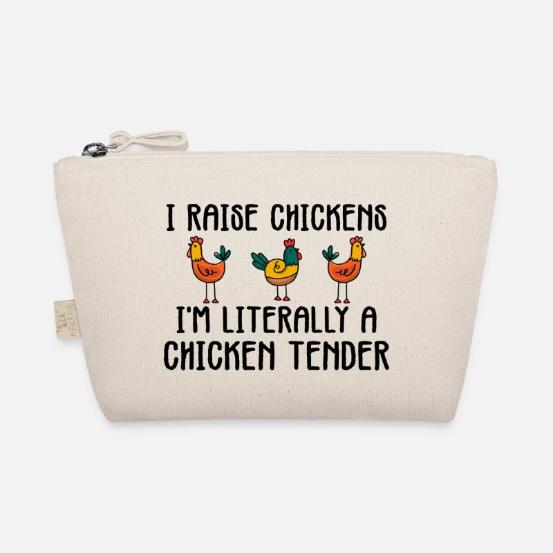 Ich züchte Hühner, ich bin buchstäblich ein zartes Huhn Bio-Täschchen
