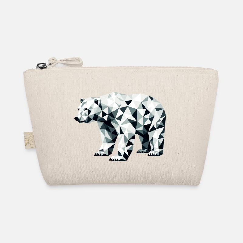 Eisbär // polar bear - Bio-Täschchen - Natur