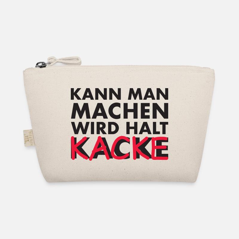 kann man machen, wird halt kacke Bio-Täschchen