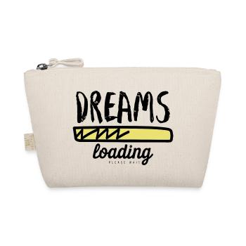 Dreams loading please wait - Bio-Täschchen - Natur - Vorne