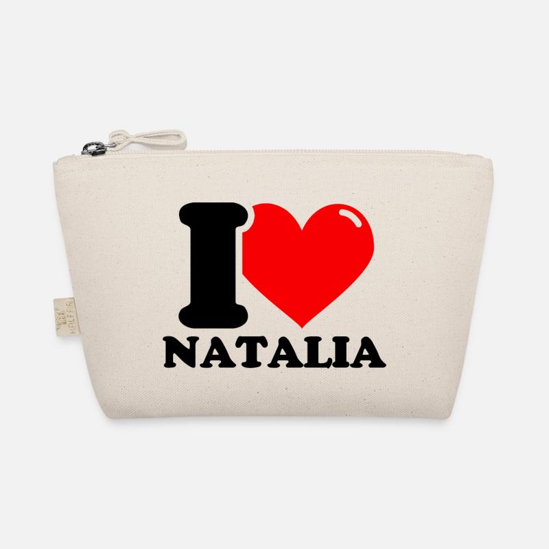 I love natalia First name Organic Pouch