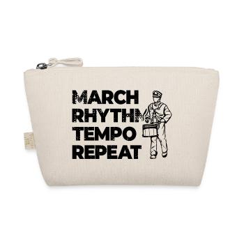 Drummer Motivation - Organic Pouch - nature - Front