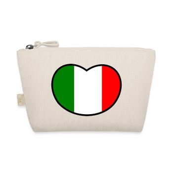Italian Love - Bio-Täschchen - Natur - Vorne