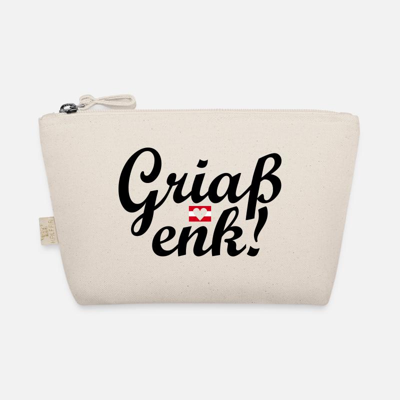 Austrian dialect Griaß enk! Organic Pouch