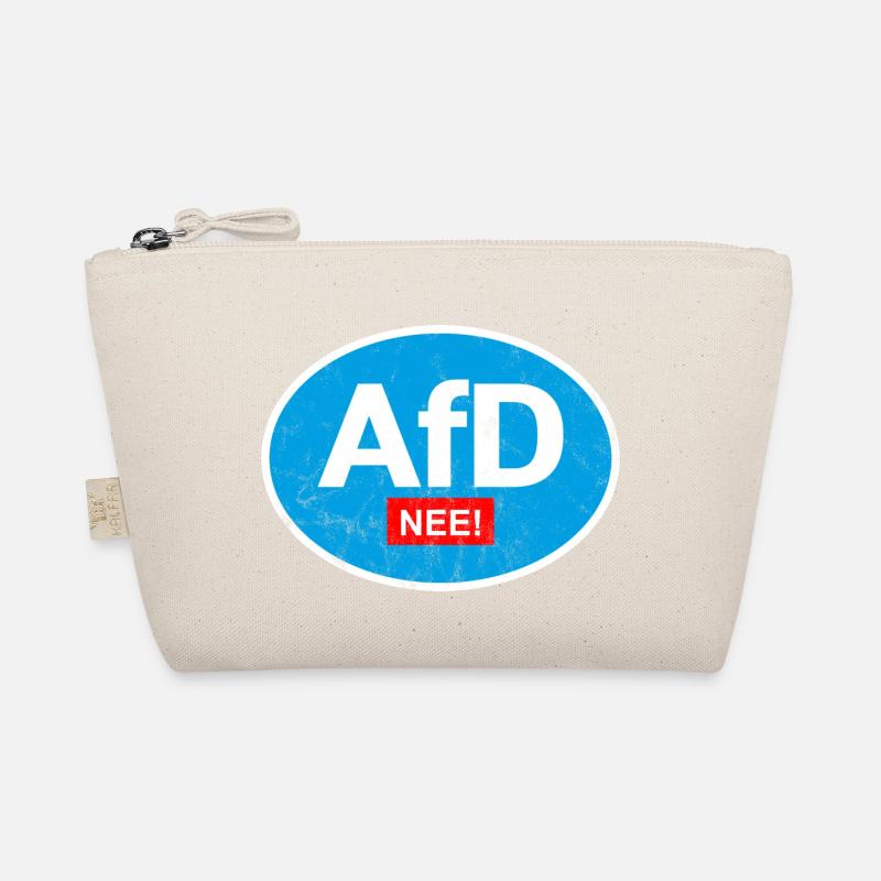 ANTI AFD NEE STICKER Bio-Täschchen