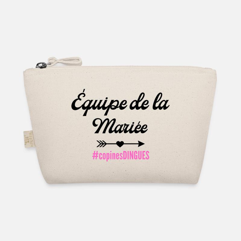 équipe de La mariée-tshirt assorti Trousse biologique