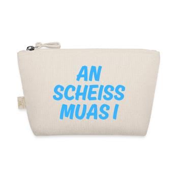 An scheiss muas i - Bio-Täschchen - Natur - Vorne