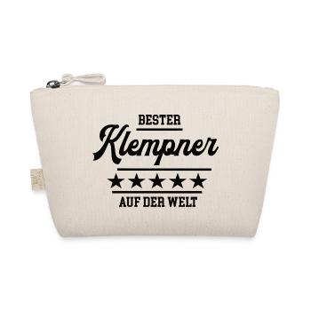 Bester Klempner der Welt weltbester Meister Chef - Bio-Täschchen - Natur - Vorne