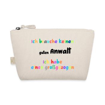 Besser Großgezogen als engagiert, Anwalt, Geschenk - Bio-Täschchen - Natur - Vorne