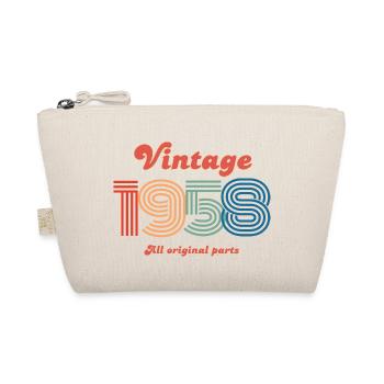 Jahrgang 1958, alle Originalteile - Bio-Täschchen - Natur - Vorne