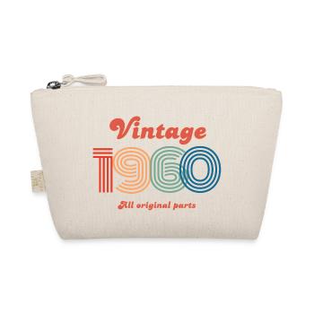 Jahrgang 1960 alle Originalteile - Bio-Täschchen - Natur - Vorne