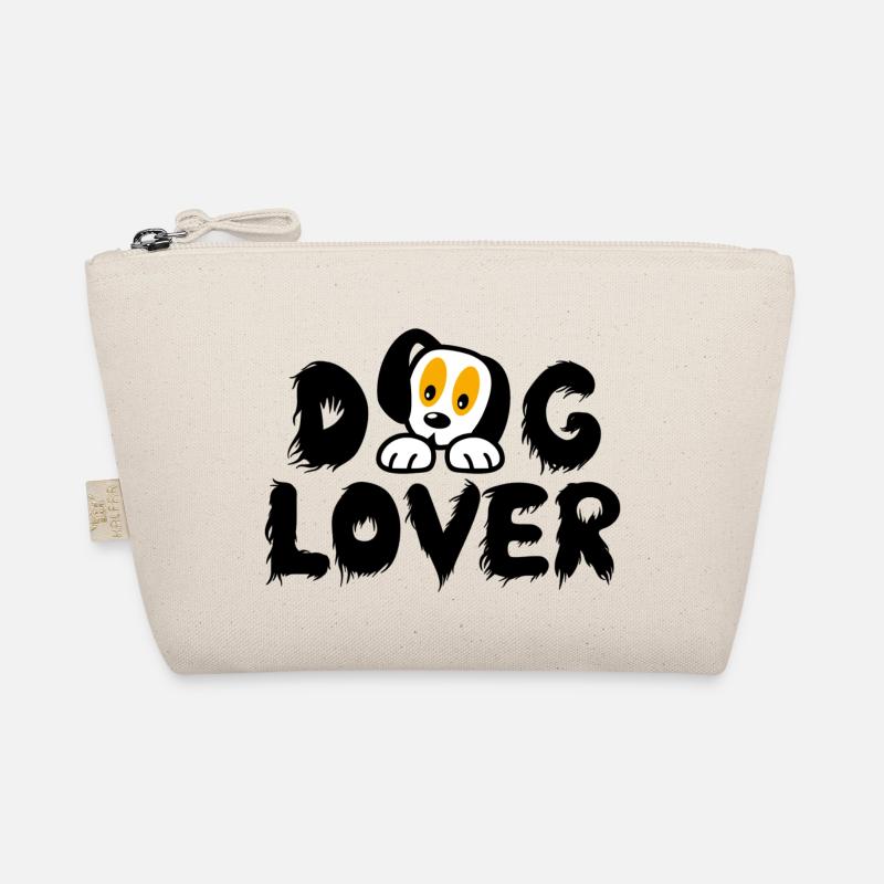 Statement-Shirt: Dog-Lover Bio-Täschchen