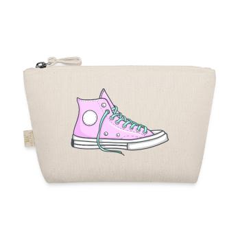 Kleiden Sie sich mit Stil und Persönlichkeit Convers Tennis - Bio-Täschchen - Natur - Vorne