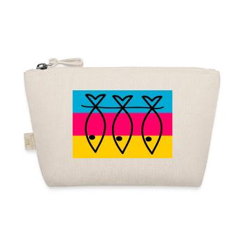 FISH. SARDINE. APRIL FOOLS. SEA. OCEAN - Organic Pouch - nature - Front