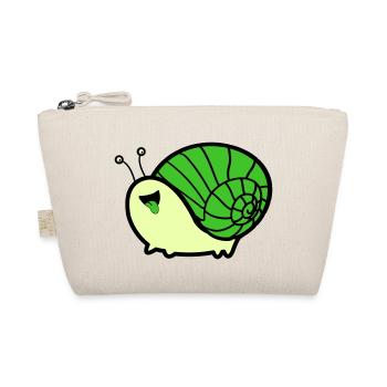 Snail Comic - Organic Pouch - nature - Front