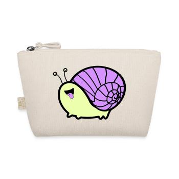 Snail Comic - Organic Pouch - nature - Front