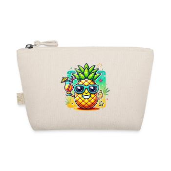 Soleil ananas motif de plage - Trousse biologique - nature - Devant