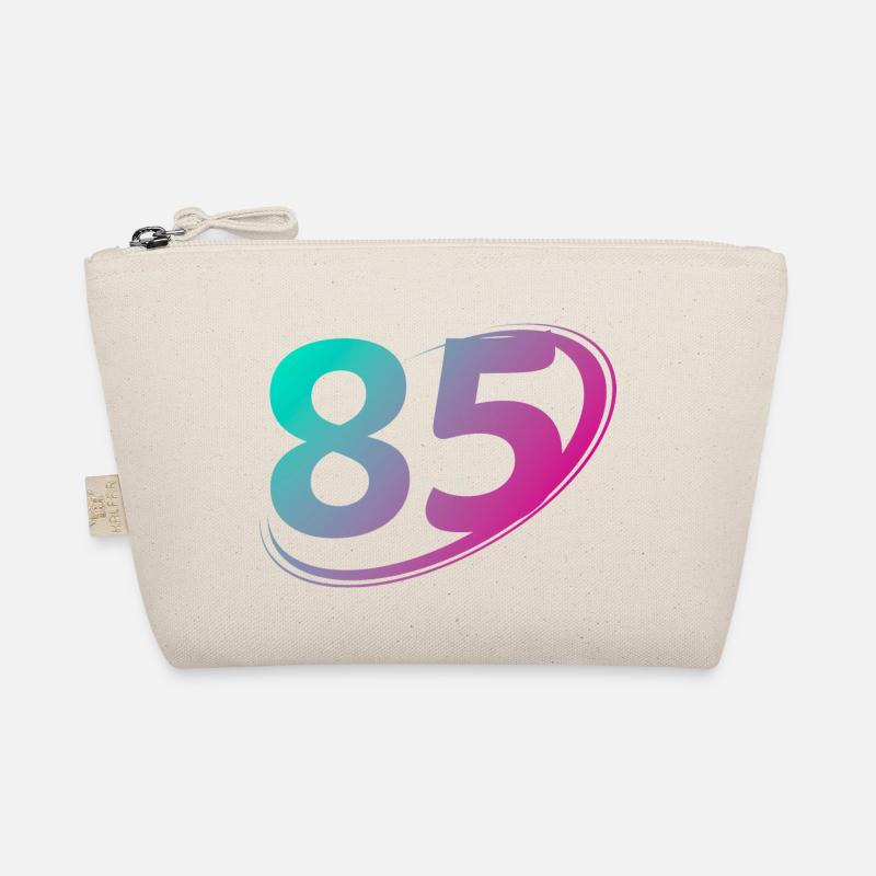Number 85 multicolor Organic Pouch