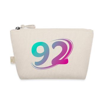 Number 92 multicolor - Organic Pouch - nature - Front