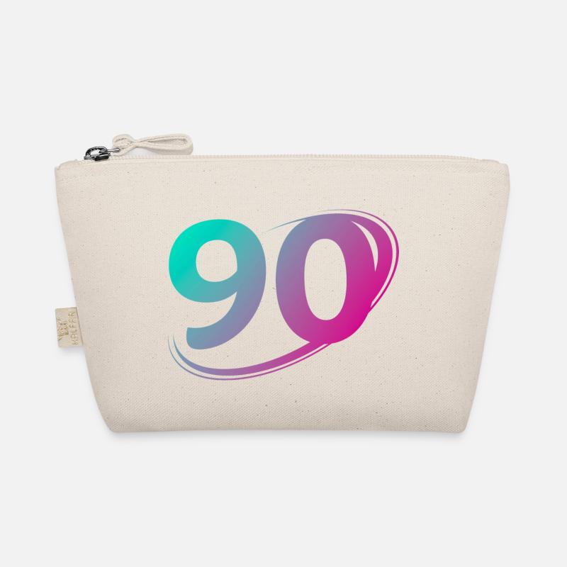 Number 90 multicolor Organic Pouch