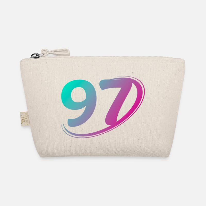 Number 97 multicolor Organic Pouch