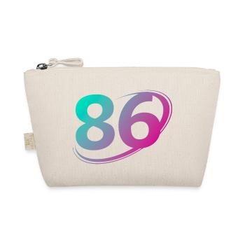 Number 86 multicolor - Organic Pouch - nature - Front