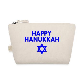 HAPPY HANUKKAH - Trousse biologique - nature - Devant