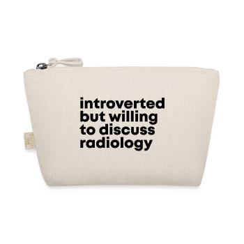 Radiologie Radiologie Radiologie - Bio-Täschchen - Natur - Vorne