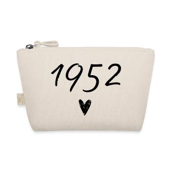 1952 coeur anniversaire - Trousse biologique - nature - Devant