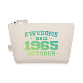 October 1965 - October 1965 Birthday Gift - Organic Pouch - nature - Front