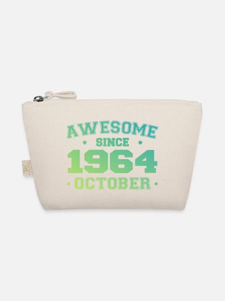 Oktober 1964 - Oktober 1964 Geburtstagsgeschenk - Bio-Täschchen - Natur