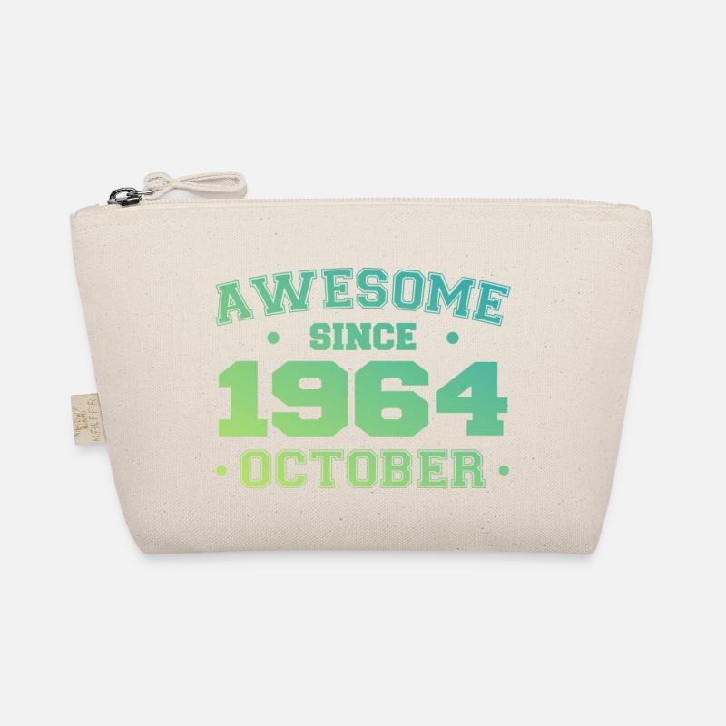 Oktober 1964 - Oktober 1964 Geburtstagsgeschenk - Bio-Täschchen - Natur