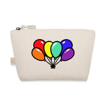 Ballons Ballons LGBT Gay Pride Arc-en-ciel - Trousse biologique - nature - Devant