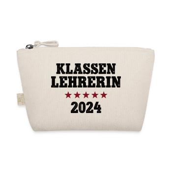 Klassenlehrerin 2024 Studium Lehramt Studentin - Bio-Täschchen - Natur - Vorne