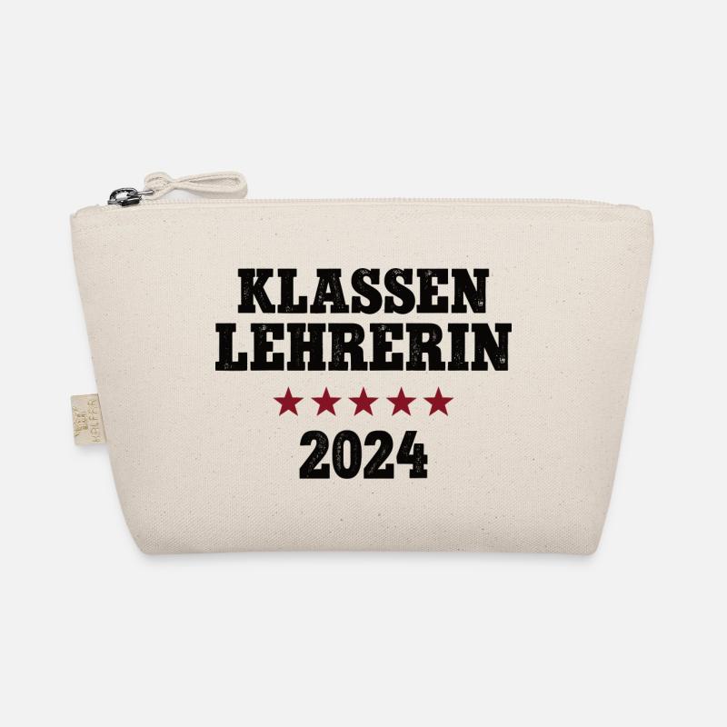 Klassenlehrerin 2024 Studium Lehramt Studentin Bio-Täschchen
