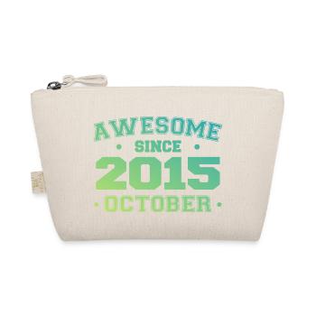 Octobre 2015 - Cadeau Anniversaire Octobre 2015 - Trousse biologique - nature - Devant