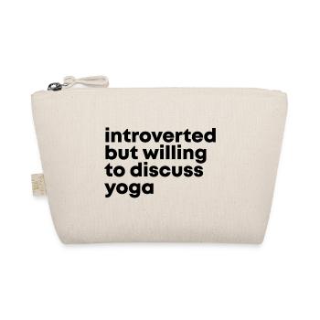 Yoga Yoga Yoga - Organic Pouch - nature - Front
