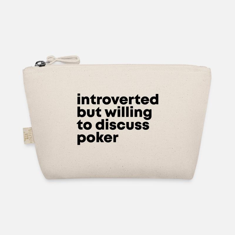 Poker - Bio-Täschchen - Natur