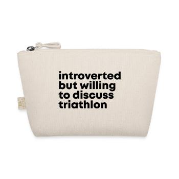 Triathlon-Triathlon-Triathlon - Bio-Täschchen - Natur - Vorne