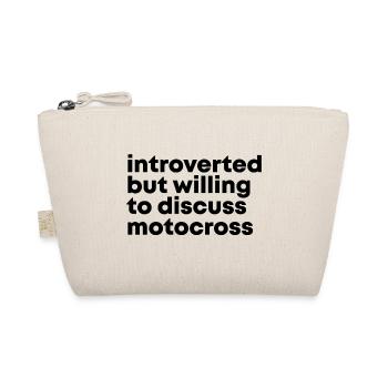 Motocross Motocross Motocross - Organic Pouch - nature - Front