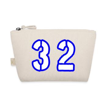 32 Number Symbol - Organic Pouch - nature - Front