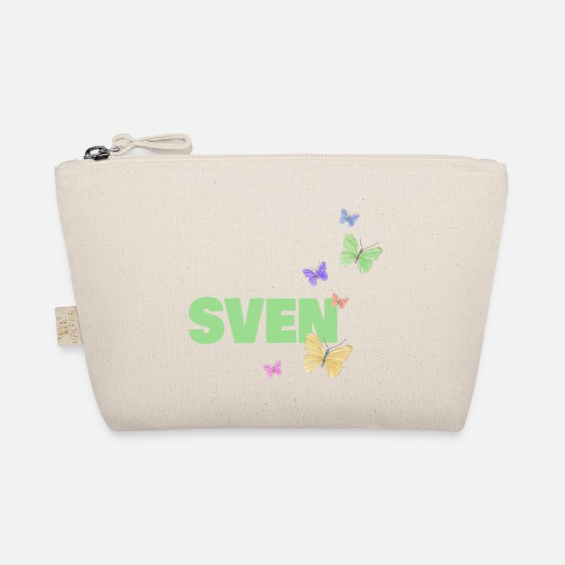 Sven als Sven - Bio-Täschchen - Natur