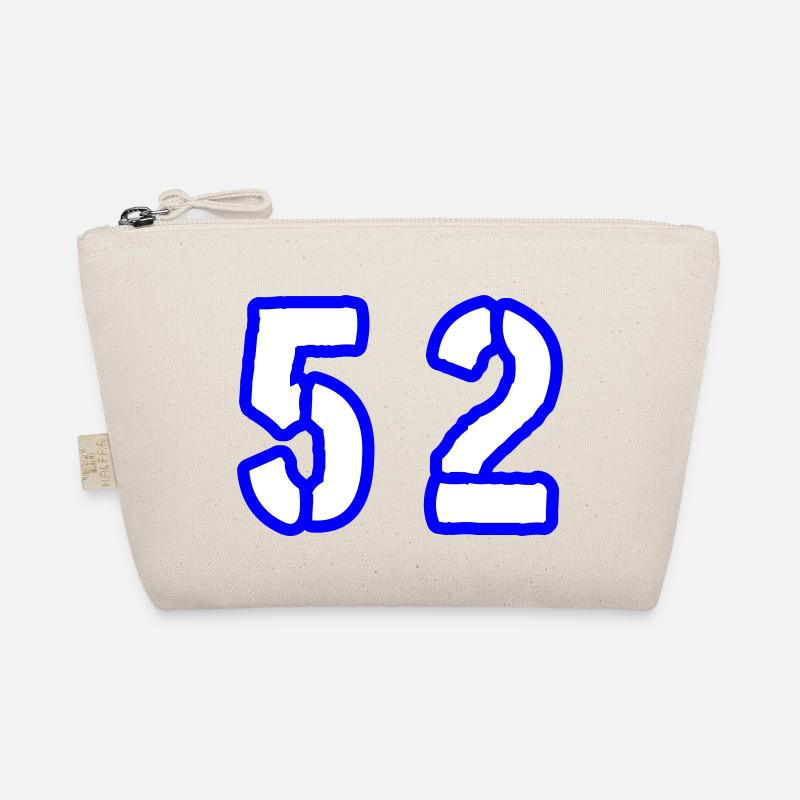 52 Zahl Symbol - Bio-Täschchen - Natur