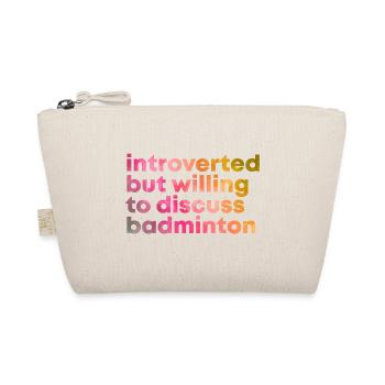 Badminton Badminton Badminton - Organic Pouch - nature - Front