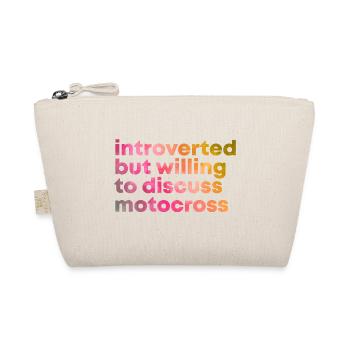 Motocross Motocross Motocross - Organic Pouch - nature - Front
