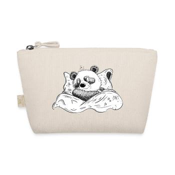 Panda Ours Dort Et Rêve Bonne Nuit - Trousse biologique - nature - Devant