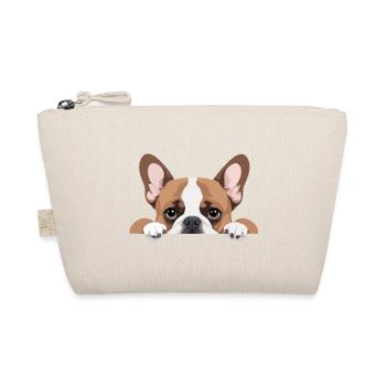 Bouledogue français Coup d’œil mignon Adorable animal drôle - Trousse biologique - nature - Devant