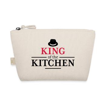 Men's Cooking Apron - Organic Pouch - nature - Front