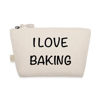 I love baking - Organic Pouch - nature - Front