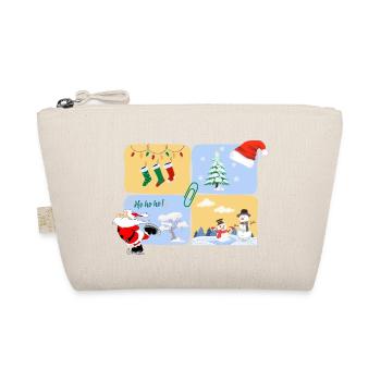 Patin du Père Noël - Trousse biologique - nature - Devant